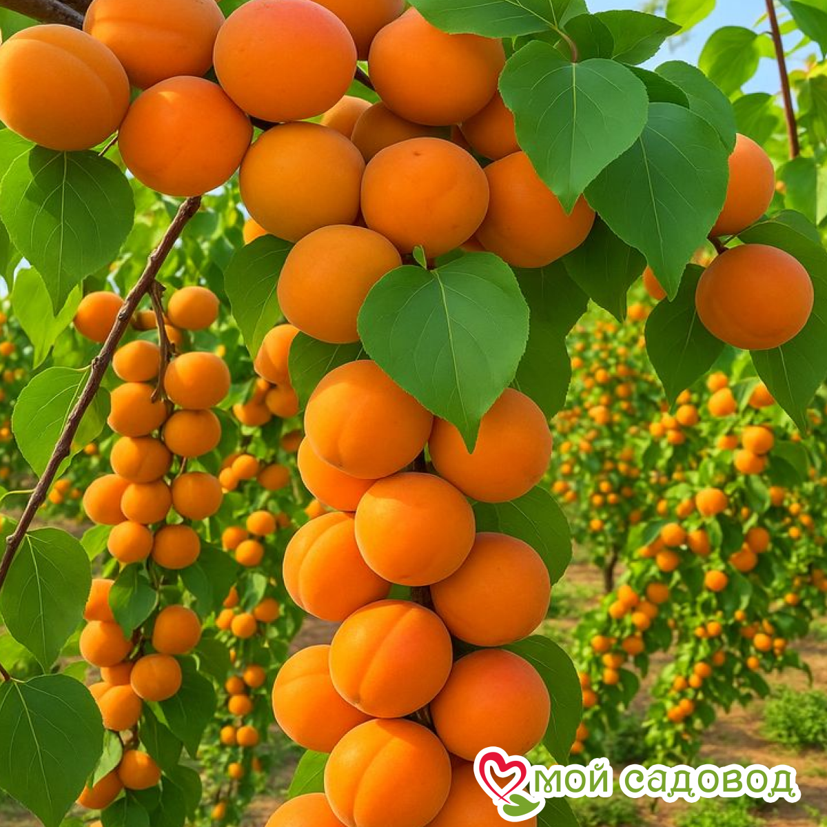 Саженцы Абрикоса Жердель колоновидный